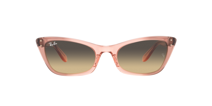 Lentes De Sol Rb Lady Burbank Rb2299 Rosa Transparente Café