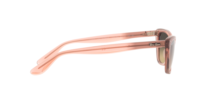 Lentes De Sol Rb Lady Burbank Rb2299 Rosa Transparente Café