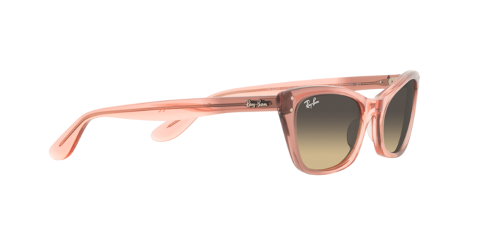 Lentes De Sol Rb Lady Burbank Rb2299 Rosa Transparente Café