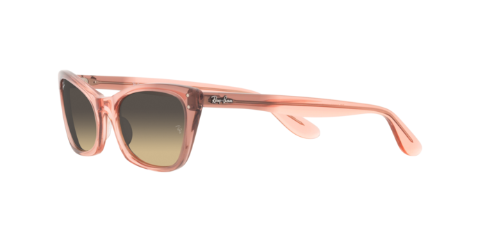 Lentes De Sol Rb Lady Burbank Rb2299 Rosa Transparente Café