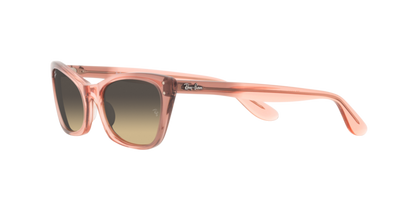 Lentes De Sol Rb Lady Burbank Rb2299 Rosa Transparente Café
