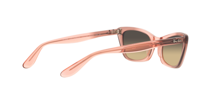 Lentes De Sol Rb Lady Burbank Rb2299 Rosa Transparente Café