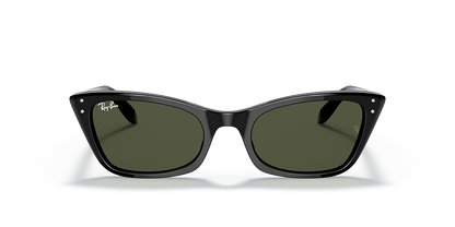 Lentes De Sol Rb Lady Burbank Rb2299 Negro Brilloso Verde G15