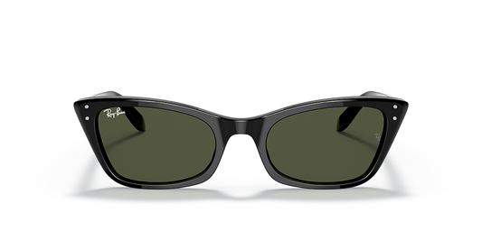 Lentes De Sol Rb Lady Burbank Rb2299 Negro Brilloso Verde G15