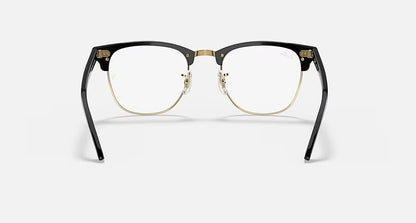 Lentes Rb Club Rb5154n Negro Dorado Oftalmológico