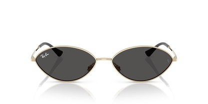 Lentes De Sol Rb3757 Kai Bio-Based Dorado Gris