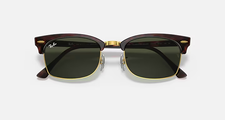Lentes De Sol Rb Club Square Rb3916n Dorado Carey Verde G15