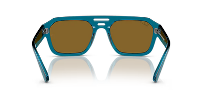 Lentes De Sol Rb Corrigan Bio Based Rb4397 Azul Café Obscuro