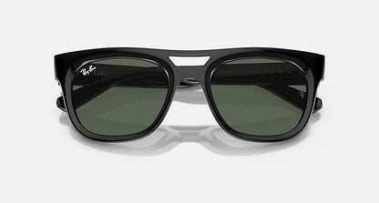 Lentes De Sol Rb Phil Rb4426n Negro Brilloso Verde G15