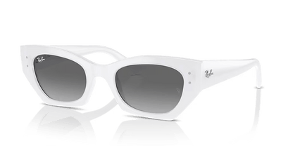Lentes De Sol Rb4430 ZENA Bio-Based Blanco Gris
