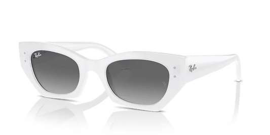 Lentes De Sol Rb4430 ZENA Bio-Based Blanco Gris