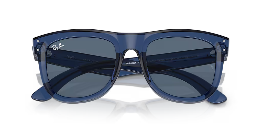 Lentes De Sol Rb Wayfarer Reverse Rb0502s Azul-Azul