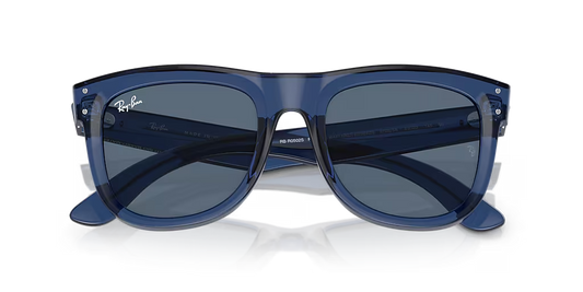 Lentes De Sol Rb Wayfarer Reverse Rb0502s Azul-Azul