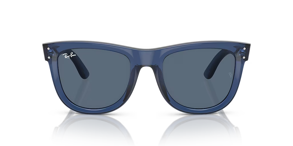 Lentes De Sol Rb Wayfarer Reverse Rb0502s Azul-Azul