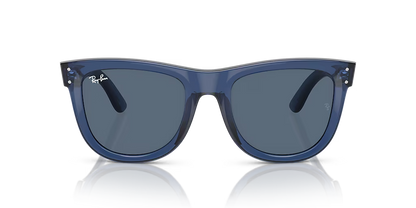 Lentes De Sol Rb Wayfarer Reverse Rb0502s Azul-Azul