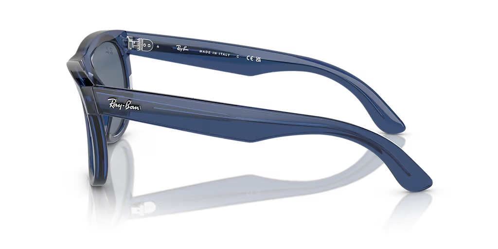 Lentes De Sol Rb Wayfarer Reverse Rb0502s Azul-Azul