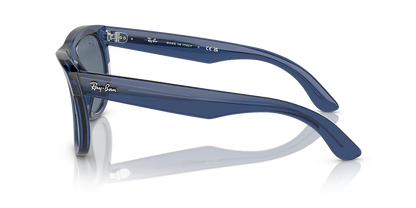 Lentes De Sol Rb Wayfarer Reverse Rb0502s Azul-Azul