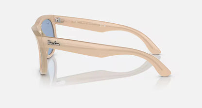 Lentes De Sol Rb Wayfarer Reverse Rb0502s Beige-Azul