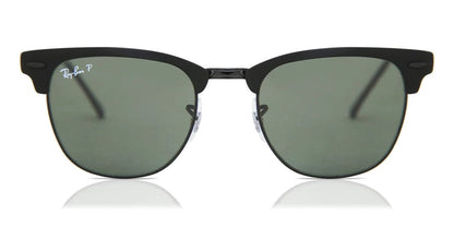 Lentes De Sol Rb Club Metal Rb3716n Negro Verde Polarizado