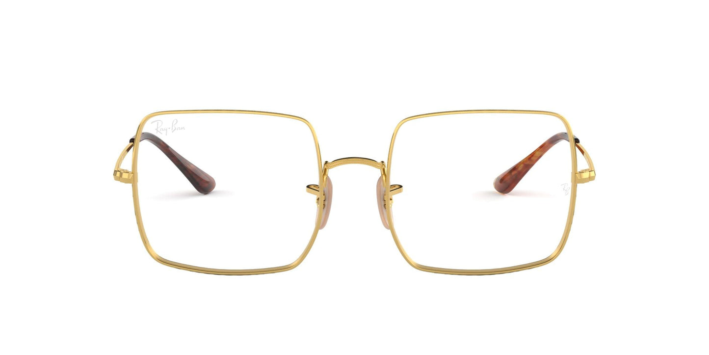 Lentes Rb Square Retro Rb1971n Dorado Oftalmológico