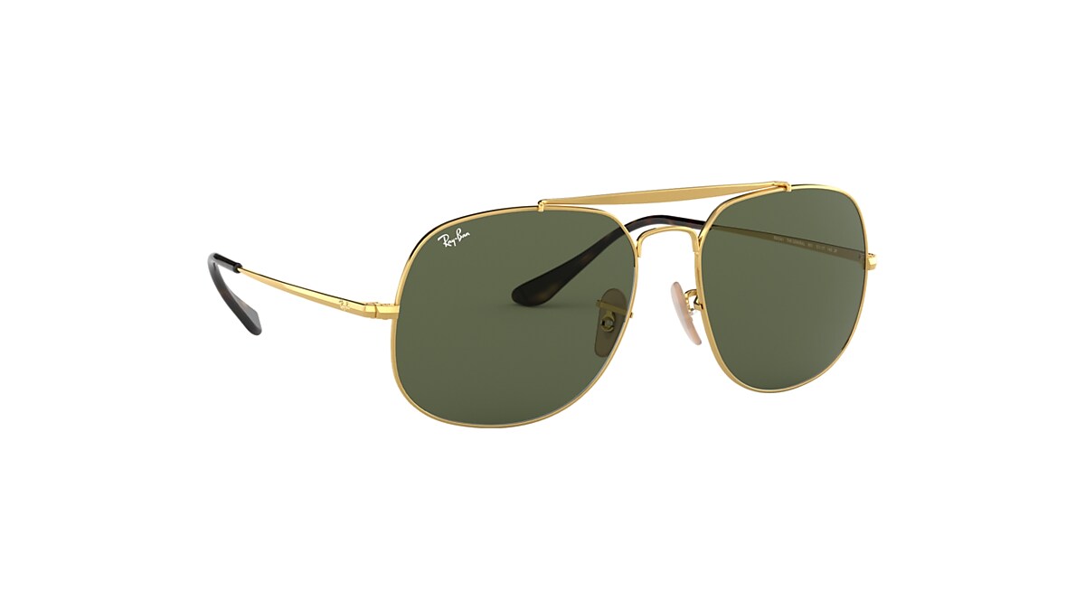 Lentes De Sol Rb General Rb3561n Dorado Verde G15