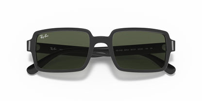 Lentes De Sol Rb Benji Rb2189n Negro Brilloso Verde G15