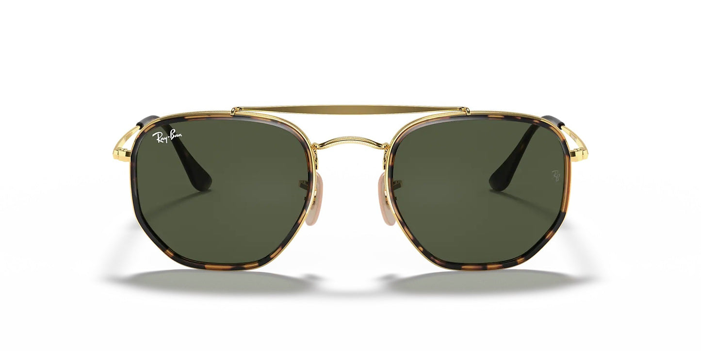 Lentes De Sol Rb Marshal II Rb3648M Dorado Verde G15