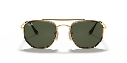 Lentes De Sol Rb Marshal II Rb3648M Dorado Verde G15