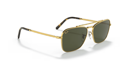 Lentes De Sol Rb Piloto New Caravan Rb3636 Dorado Verde