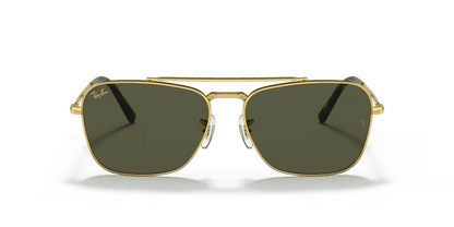 Lentes De Sol Rb Piloto New Caravan Rb3636 Dorado Verde