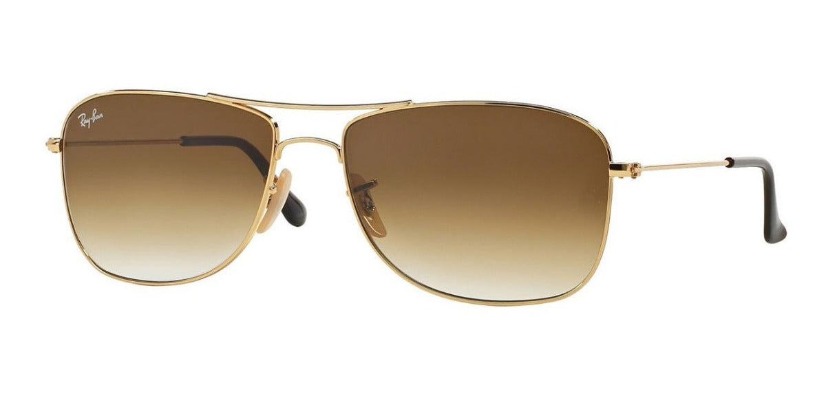 Lentes De Sol Rb Caravan Rb3136n Dorado Café Degradado