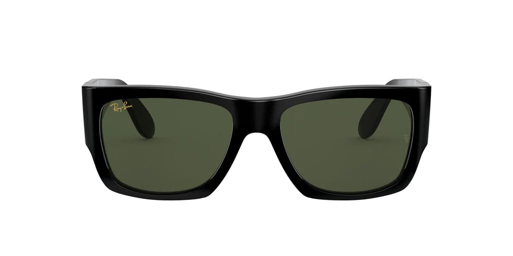 Lentes De Sol Rb Nomad Rb2187n Negro Brilloso Verde G15