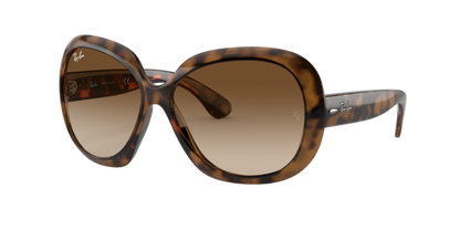 Lentes De Sol Rb Jackie Ohh II Rb4098n (Carey-Café degradado)