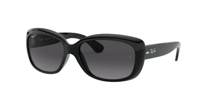 Lentes De Sol Rb Jackie Ohh Rb4101n (Negro- Gris degradado)