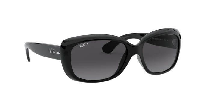 Lentes De Sol Rb Jackie Ohh Rb4101n (Negro- Gris degradado)