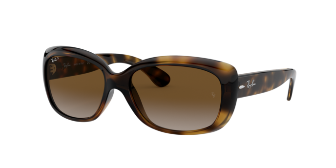 Lentes De Sol Rb Jackie Ohh Rb4101n (Carey-Café degradado)
