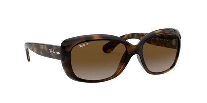 Lentes De Sol Rb Jackie Ohh Rb4101n (Carey-Café degradado)