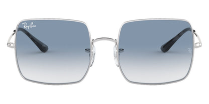 Lentes De Sol Rb Square Retro Rb1971n Plateado Azul Degradado