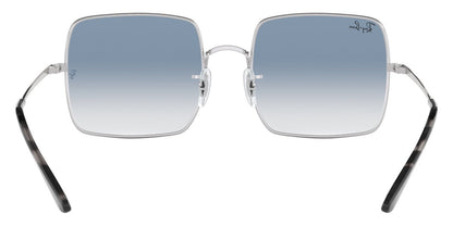 Lentes De Sol Rb Square Retro Rb1971n Plateado Azul Degradado