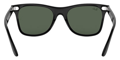 Lentes De Sol Rb Blaze Wayfare Rb4440n Negro Brilloso Verde G15