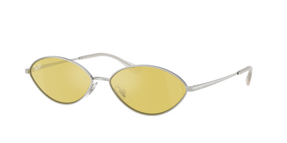Lentes De Sol Rb3757 Kai Bio-Based Plateado Amarillo