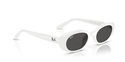 Lentes De Sol Rb4441D Bio-Based Blanco Negro