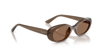 Lentes De Sol Rb4441D Bio-Based Carey Café