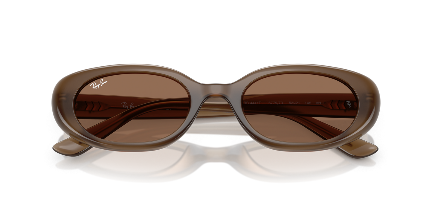 Lentes De Sol Rb4441D Bio-Based Carey Café