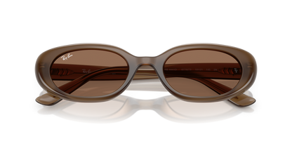 Lentes De Sol Rb4441D Bio-Based Carey Café